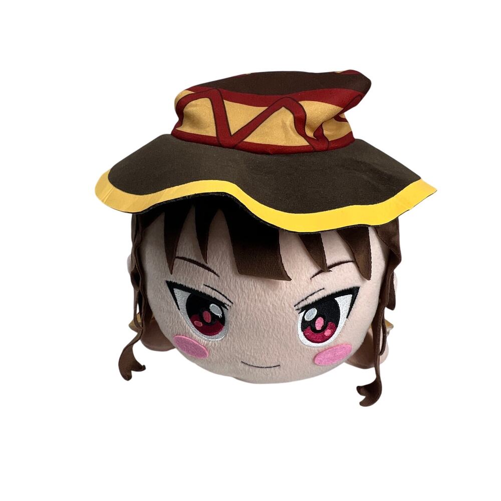 SEGA KonoSuba Megumin Mega Jumbo Nesoberi Plush Doll 16in 2019 Licensed Anime